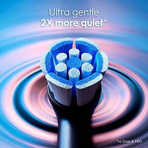 Oral-B Toothbrush,iO Series 2 Rechargeable Electric Toothbrush for Adults & Kids 3+,Pure White,1 Gentle Care Brush Head $44.97