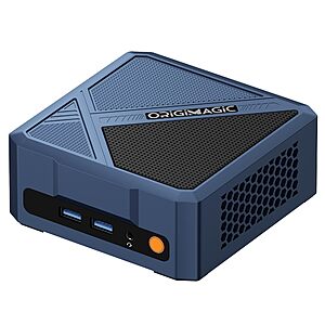 A3 Mini PC | Ryzen 7 8745HS | Radeon 780M GPU | 32GB DDR5 RAM(Up to 256GB) | 1TB SSD (M.2 2280 NVMe PCIe4.0 * 4),11 Pro OS/2.5GbE /USB4.0/WiFi 6E/BT 5.2 $579.49