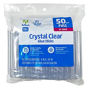 6-Count 50-Pack Adtech 4" Glue Sticks (300 Sticks) $8.82 + Free Shipping w/ Prime or on $35