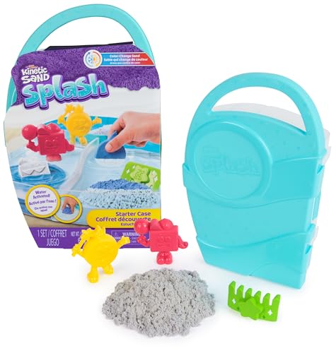 Kinetic Sand,Splash Starter C...tuffers for Kids Ages 3 and up