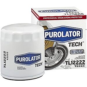 3.38 | Purolator TL12222 PurolatorTECH Spin On Oil Filter Compatible With Ram 1500,Chevrolet Silverado 1500,Silverado 2500 HD,Jeep Compass,Cherokee at Amazon