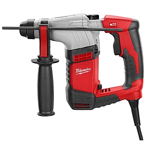 YMMV 5.5 Amp 5/8 in.Corded SDS-plus Concrete/Masonry Rotary Hammer Drill Kit with Case $130