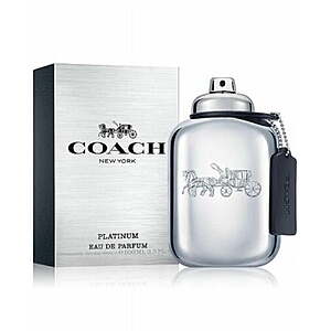 Coach Platinum Eau De Parfum,Cologne For Men,3.3 oz (Sold and shipped by Walmart.com) $39.98