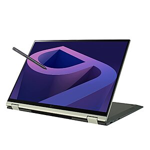 LG gram Laptop 16T90Q 2-in-1 16" Touchscreen,Intel Evo 12th Gen Core i5,16GB RAM,512GB SSD,Windows 11,Green $1025.02