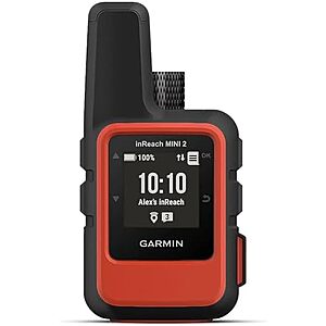$249.99*: Garmin inReach Mini 2 Compact Satellite Communicator (Orange or Black) at Amazon
