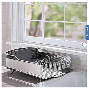 KitchenAid Full Size Dish-Drying Rack $36.99 Free Shipping Costco.com