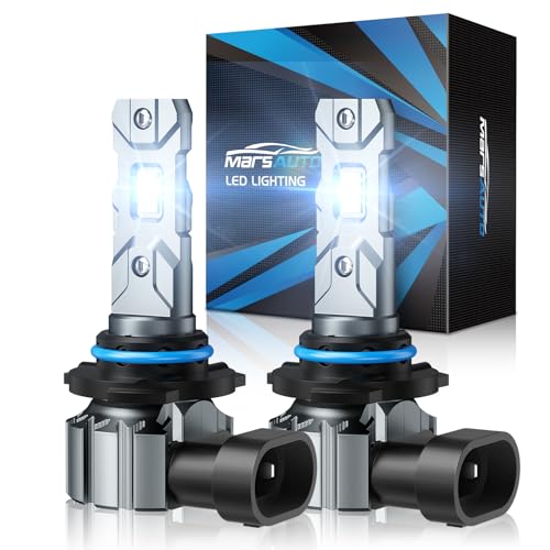 Marsauto M1S 9006 90000LM Fanl...Bulbs 6000K Cool White,2-pack
