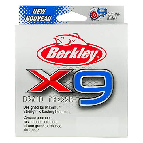 Berkley x9 Braid Superline,Lo...ter and Saltwater Environments