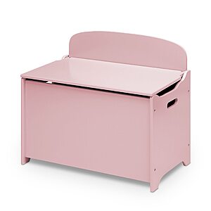 Delta Children MySize Deluxe Toy Box (Dusty Rose) $33.24 + Free Shipping w/ Prime or on $35
