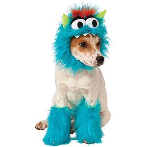 Rubies Blue Monster Pet Costume w/ Headpiece & Pawcovers (Small) $3.60 + Free Shipping w/ Prime or on $35