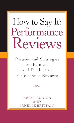 How To Say It Performance Revi...rmance Reviews (How to Say It