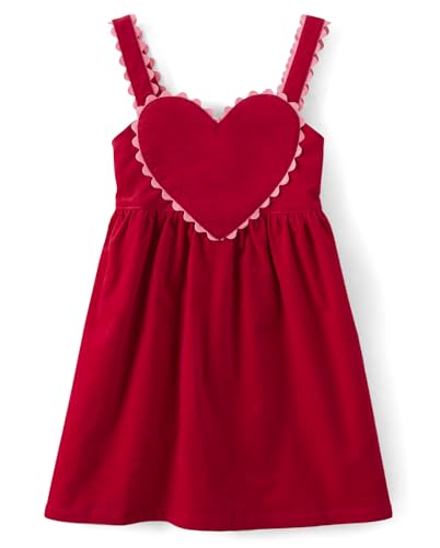 Gymboree,and Toddler Embroider...tall Jumpers,Ruby Valentine,4T