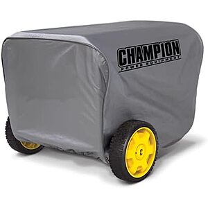 NEW] $11.97 | Champion Weather Resistant Storage Cover for 2800-4750W Portable Generators at Amazon