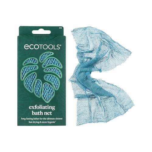 EcoTools Exfoliating Bath Net,...Vegan & Cruelty-Free,1 Count