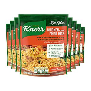 Select Accounts:8-Ct 5.7-Oz Knorr Rice Sides (Chicken Flavor Fried Rice) $6 w/ S&S
