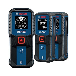 3 pack,BOSCH BLAZE 100 ft.Laser Measure,$99,FS,Home Depot