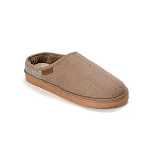7.99 Dearfoams Men's Cozy Comfort Piece Clog Slippers @Walmart