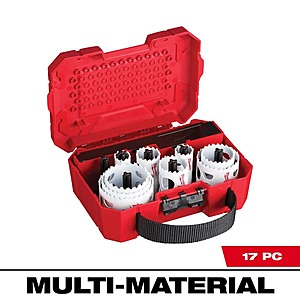 Milwaukee Hole Dozer General Purpose Bi-Metal Hole Saw Set (17-Piece) - $49.93 at Home Depot