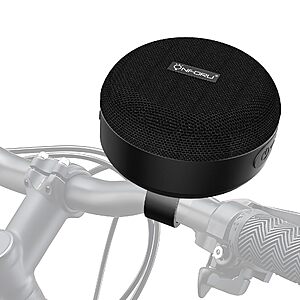 Amazon – Onforu Bluetooth Bike Speaker,Portable Waterproof Bicycle Speaker with Handlebar - $12.79 w/ Code