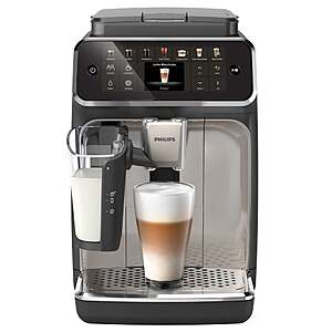 Philips 4400 Full Auto Coffee and Espresso Machine,LatteGo Milk Frother $799.99 + $9.99 shipping Costco.com