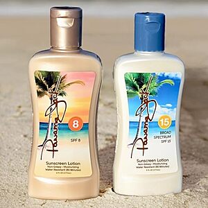 2-Pack 6-Oz Panama Jack Golden Hour Duo SPF 8 & SPF 15 Sunscreen Lotion $4.57 + Free Shipping w/ Prime or on $35