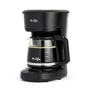 Mr.Coffee Programmable Coffee Maker,12-Cup Coffee Maker,Black - $19.99