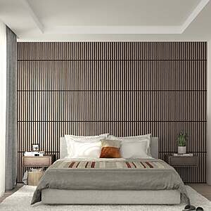 Costco Members:Artika Sonolok Sound-Absorbing Slatted Panel Kit (2 colors) $40 + Free S&H