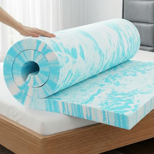 OLIXIS Gel Memory Foam Mattres...lieving,CertiPUR-US Certified