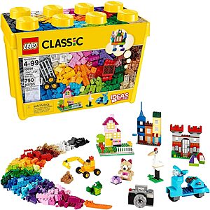 LEGO Classic Large Creative Brick Box Building Set (10698) $33.49 + Free Shipping w/ Prime or on $35