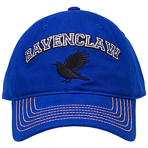 Harry Potter Baseball Cap Dad Hat w/ Curved Brim (Ravenclaw or Hufflepuff) $6.49 + Free S&H w/ Walmart+ or on $35