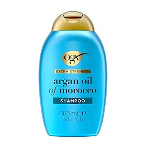 S&S,AC] $3*:13-Oz OGX Extra Strength Hydrate & Repair + Argan Oil of Morocco Shampoo at Amazon