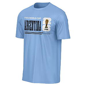 12.74 FS WALMART+ FIFA World Cup 2026 Men's Argentina Country Soccer Tee