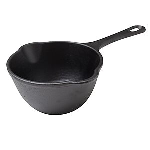 Victoria 0.5-Quart Cast Iron Small Saucepan (Black) $10.40