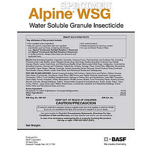 Alpine WSG Water Soluble Granule Pest Control,10g bag $8.35
