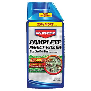 40-Oz BioAdvanced Complete Concentrate Insect Killer for Soil & Turf $9.98 + Free Store Pickup at Lowe's or Free Shipping on $35