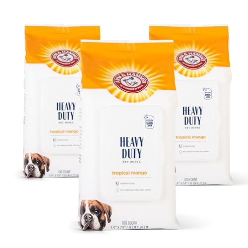Arm & Hammer for Pets Heavy Du...ed Count - 3 Pack of Pet Wipes