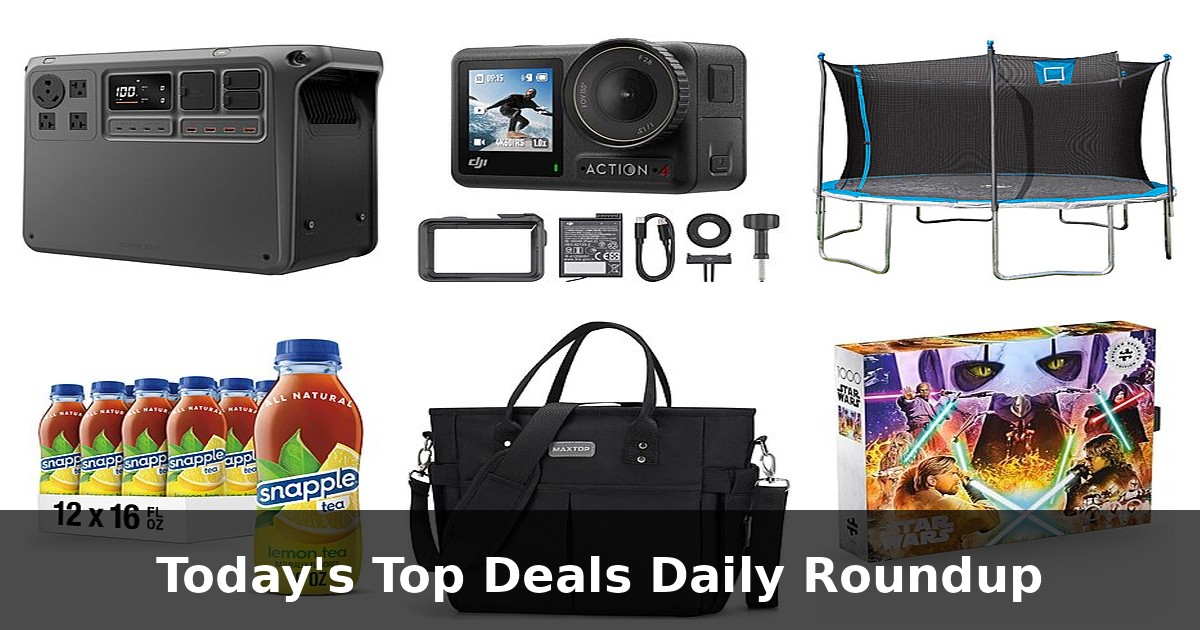 🔥 Today's Top Deals! Power Up, Capture Memories & Chill Out! 💰⚡