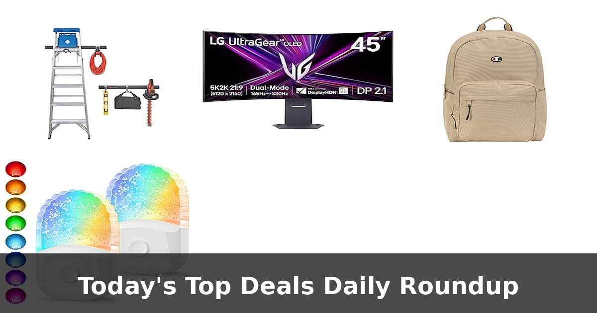 🔥 Today's Top Deals! Score Big Savings on Garage Storage, G-Shocks, Smart Lights & MORE! 💰