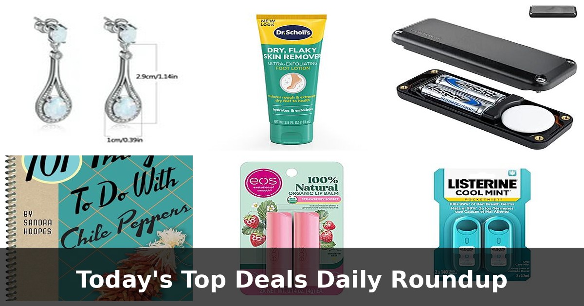 🔥 Today's Top Deals: Sparkle & Save with Incredible Savings! 💰