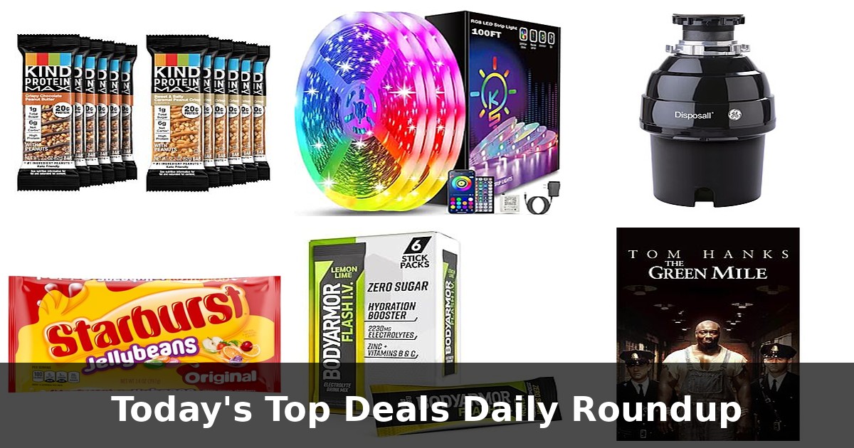 🔥 Today's Top Deals Alert! Score Big Savings on Snacks, Gadgets & More! 💰