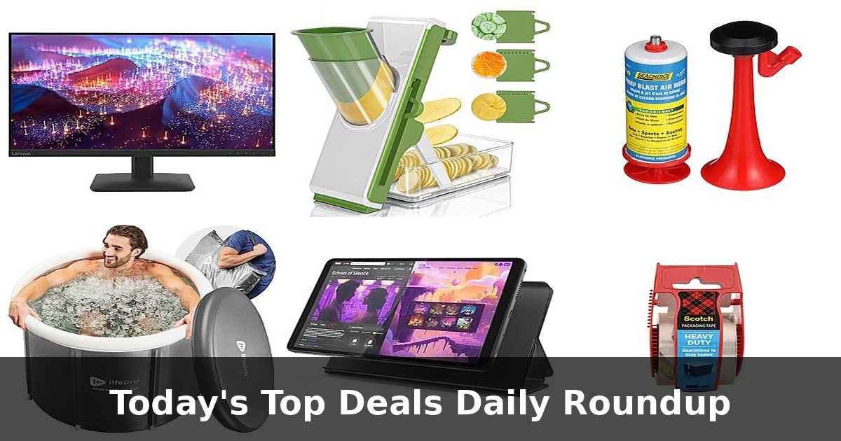 🔥 Today's Top Deals: Score Big Savings on Tech, Home, and More! 💰
