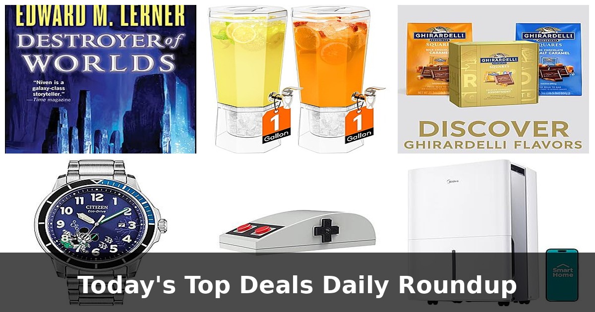🔥 Today's Top Deals: Score HUGE Savings on Books, Gadgets & More! 💰