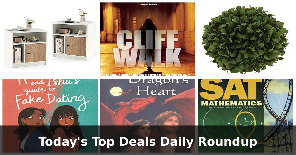 🔥 Today's Hottest Deals! Furniture, Books, Home Decor & More! 💰