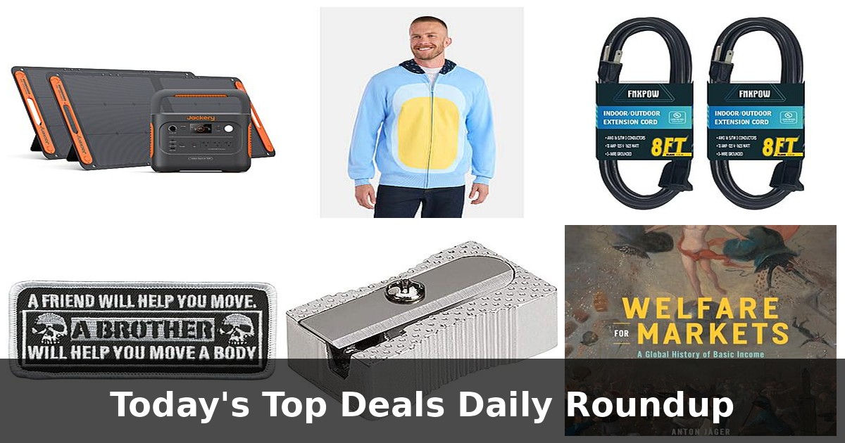 🔥 Today's Top Deals: Power Up, Gear Up & Save Big! 💰
