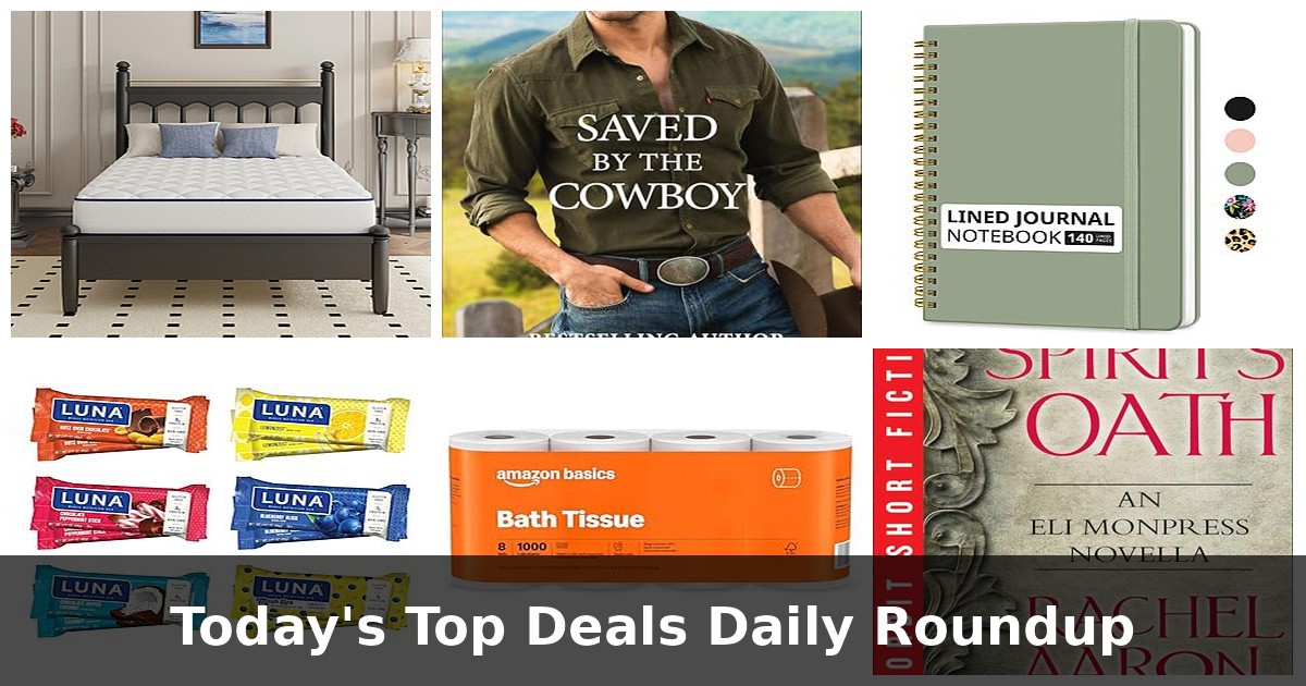 🔥 Today's Top Deals: Sleep Soundly & Save Big! 💰