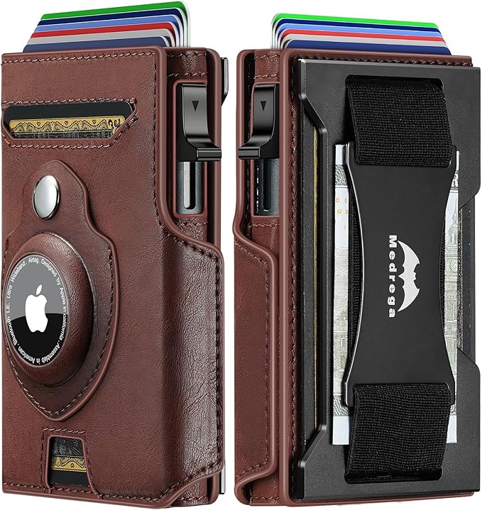 Medrega Men's RFID Bifold Leather Wallet (Various)