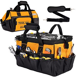 ZWZIOO Heavy Duty Tool Bag